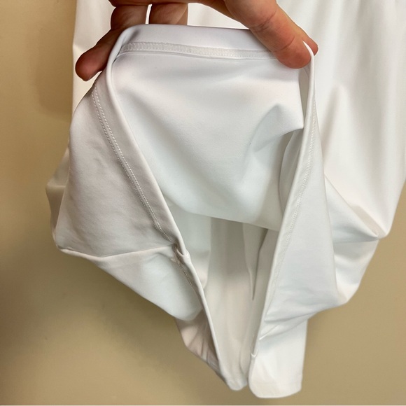 NWT Halara Softlyzero Contrast Mesh Corset Style Bodycon Dress - Picture 7 of 16